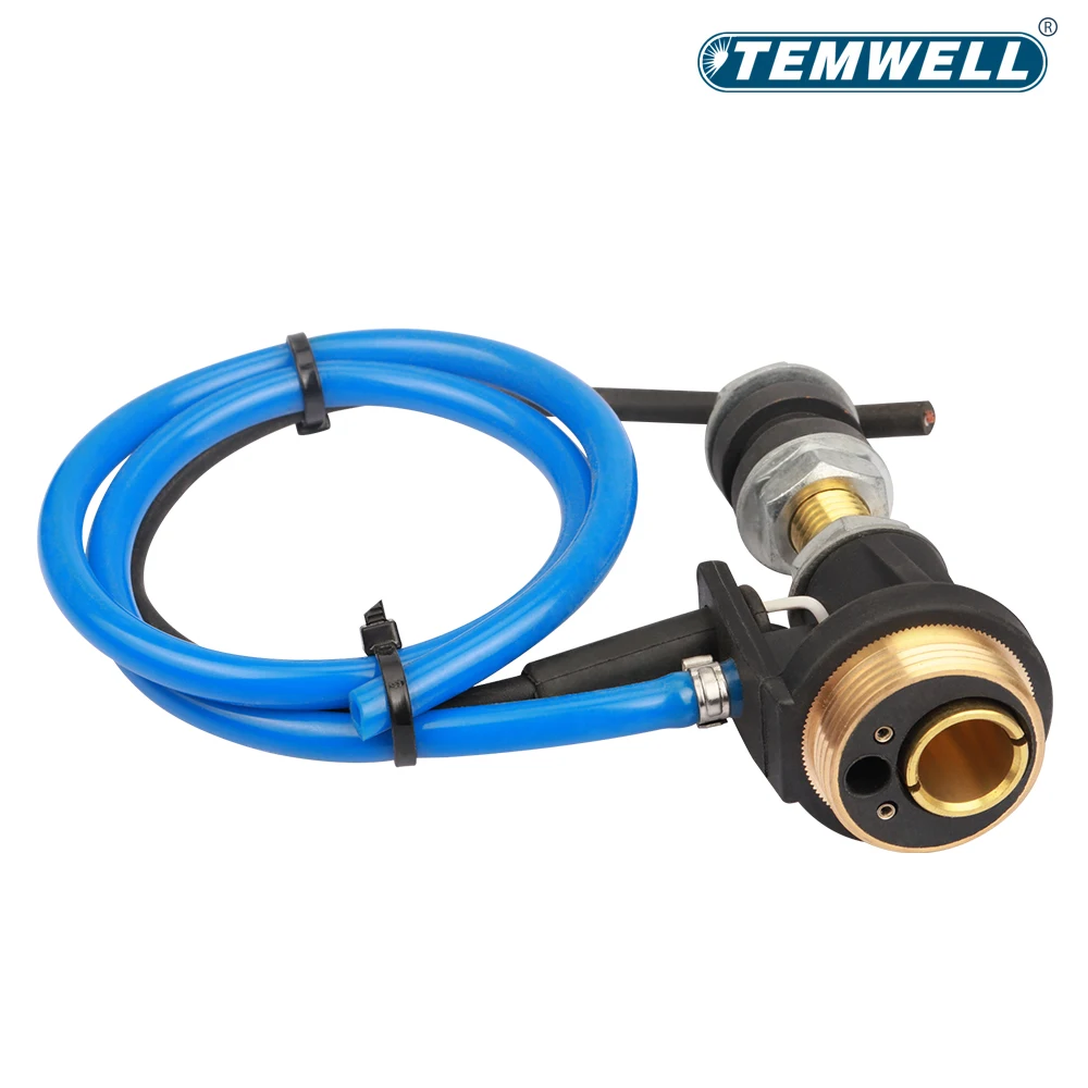 TEMWELL Gas protected welding torch Matsushita Changeover socket port OTC single drive extension body socket accessories