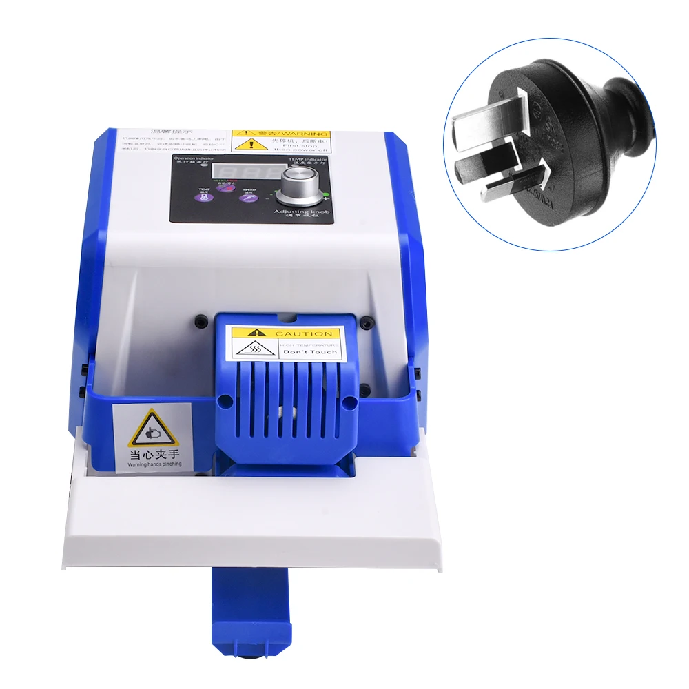 

GLF-50P Машина для быстрой запечатывания, легкий роликовый контроль температуры промышленного класса, AC220V, 300 Вт, 50 Гц, 80-180 ℃ -180 ℃ 5M/min