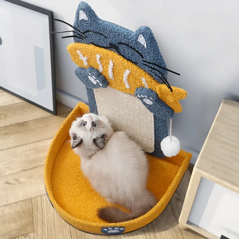 Hanging Cat Scratching Pad Claw Grinder Funny Wear-resistant Playing Exercise Training Toys Pet Supplies Cat Scratcher Scraper