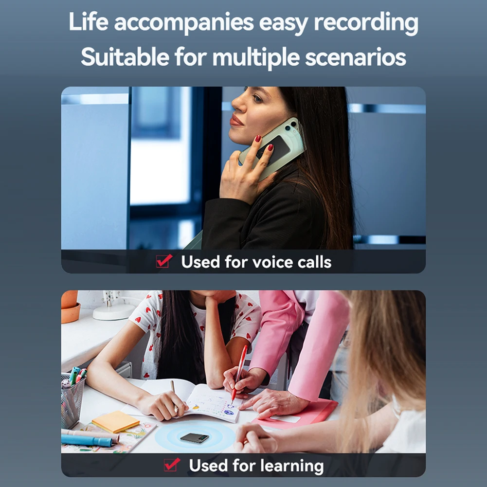 ChatGPT Transcribe & Summarize Recorder 188 لغة AI جهاز ترجمة سجل مسجل صوتي ذكي للسفر التجاري