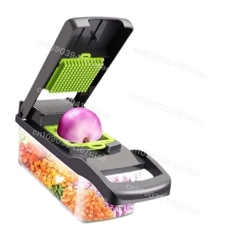 

Small vegetable cutting artifact Multifunctional vegetable cutter Kitchen shredding artifact Grater Slicer Potato shredded silk