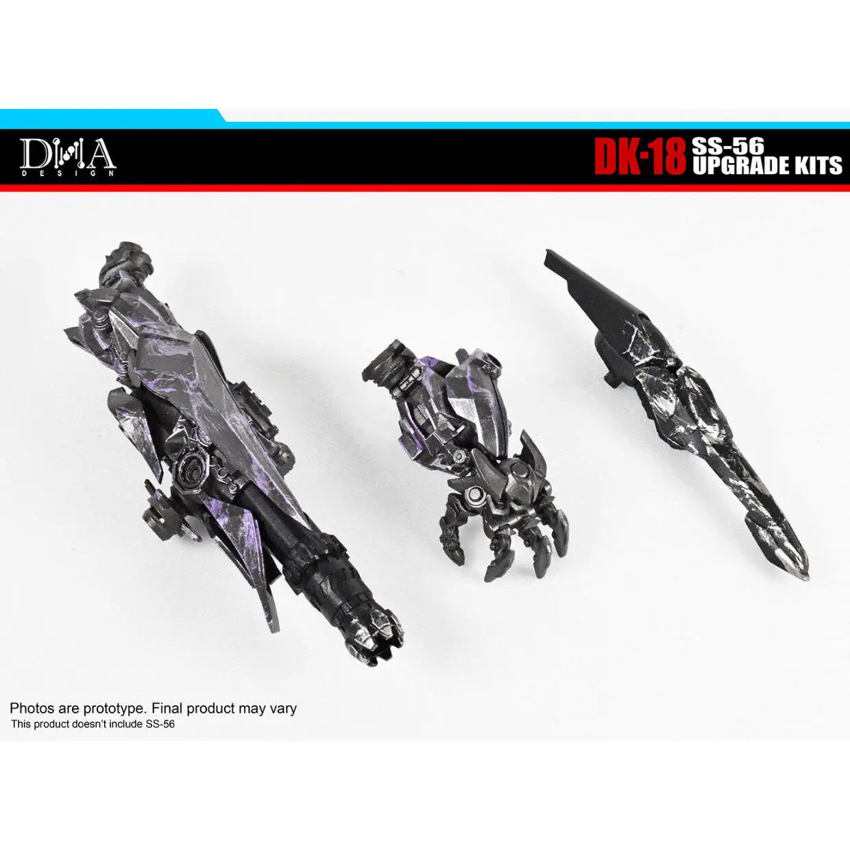 Эксклюзивный комплект для модернизации DNA Design DK-18 |   Переиздание версии для серии Studio Series SS-56 Leader Class Dark of the Moon Shockwave