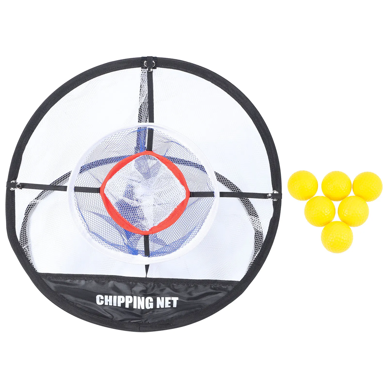 

1 set 1 Set Chipping Nylon Material Pu Balls Lightweight Portable Indoor Outdoor Training Equipment For Lovers Golf Practice Net