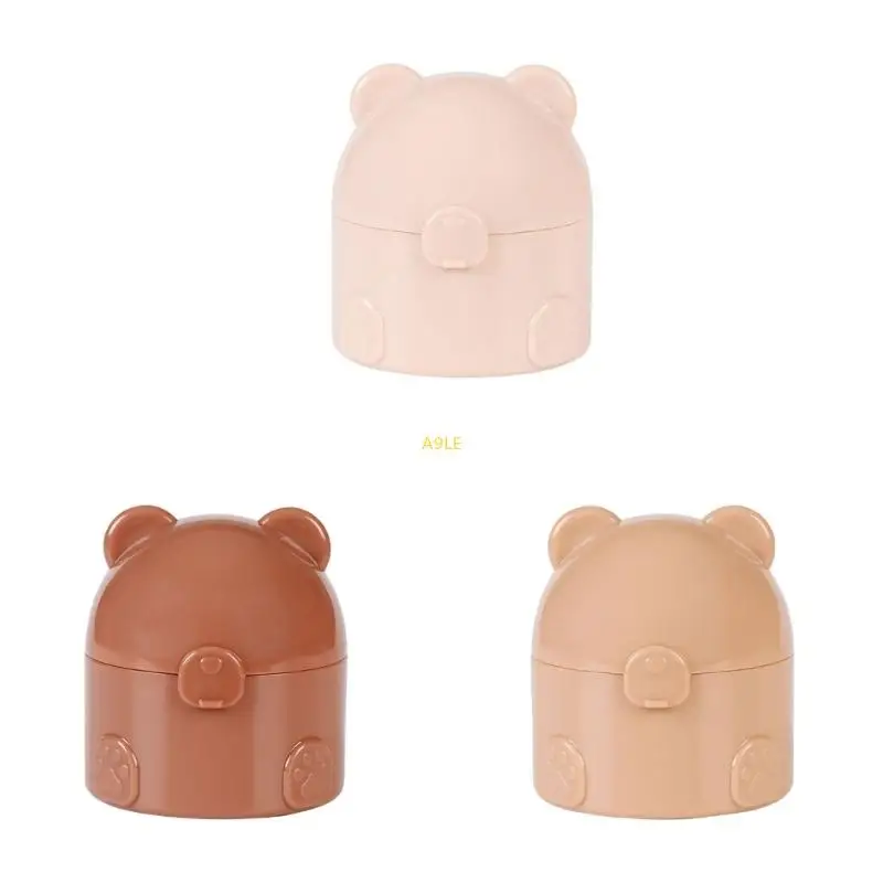 حاوية بودرة الأطفال المريحة والمضادة للانسكاب، سهلة الفتح من البلاستيك