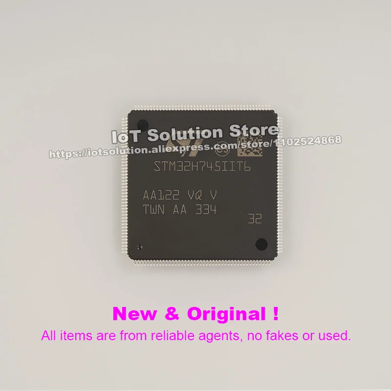 STM32H745IIT6 LQFP-176 24x24x1.4mm