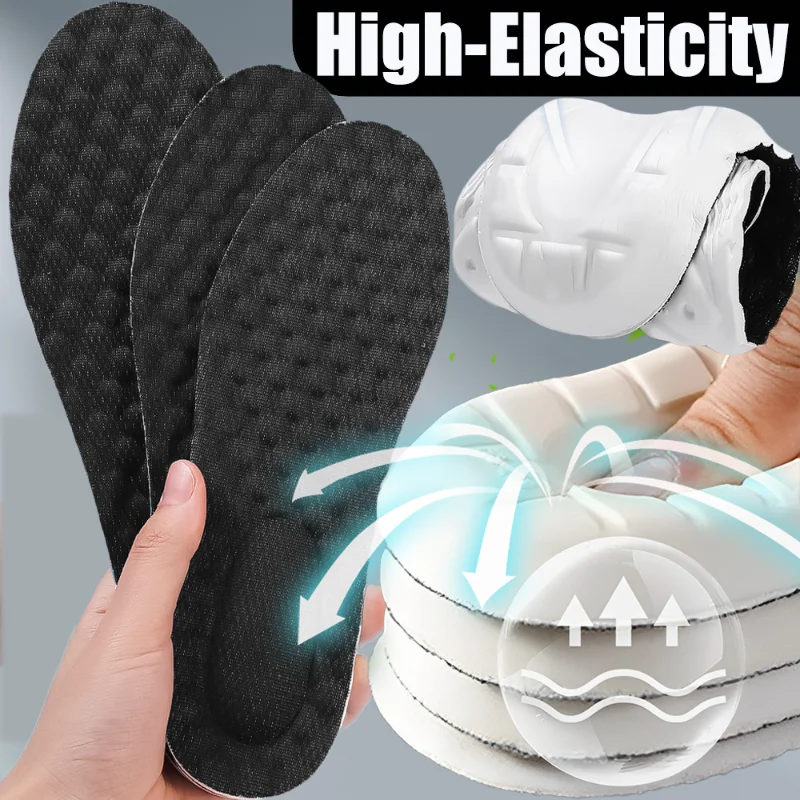 Latex Memory Foam Einlegesohlen weiche hochela tische Schuh polster atmungsaktive ortho pä dische Sport Innen sohle Füße Pflege Einsatz Kissen Bogen Unterstützung