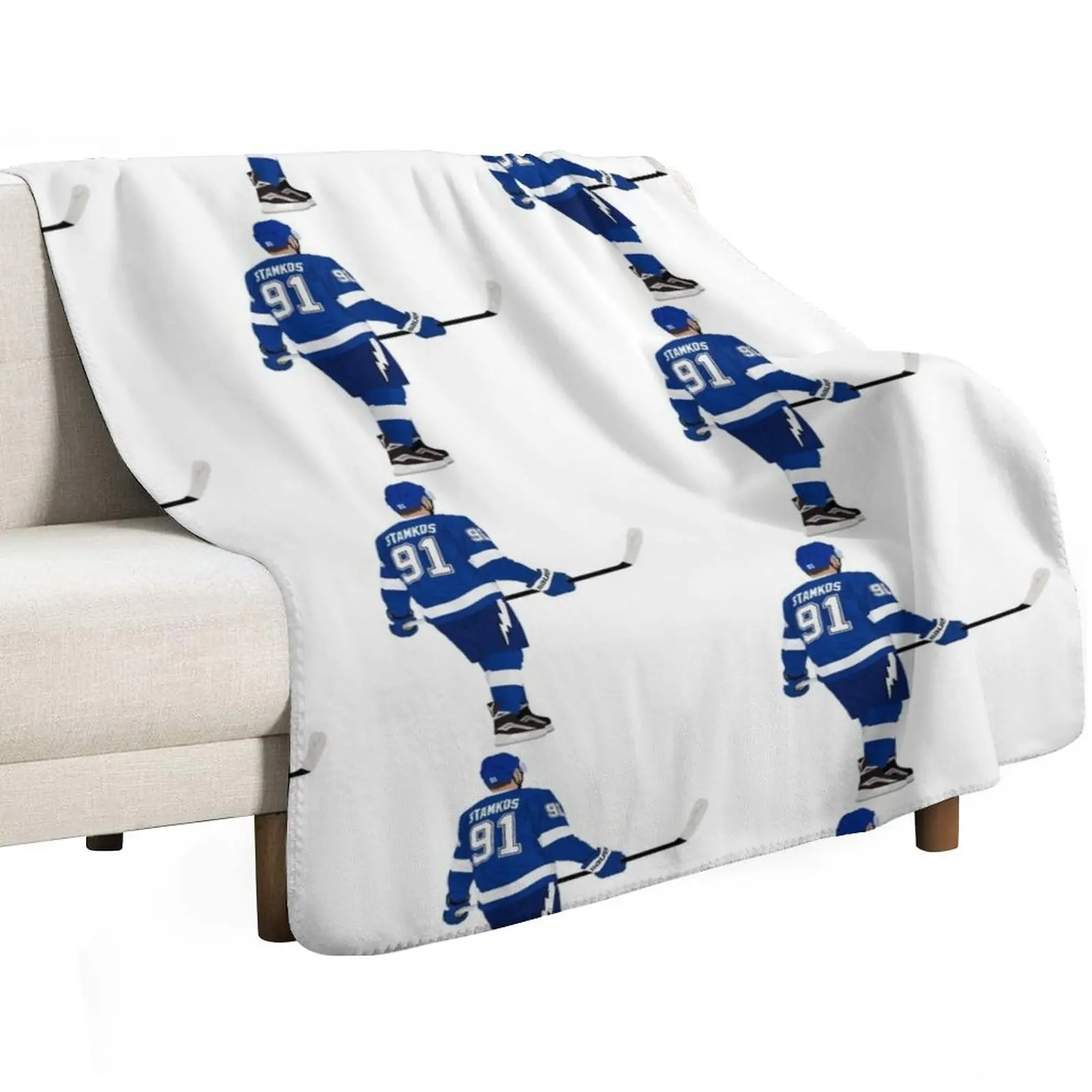 Steven Stamkos Throw Blanket Blankets Sofas Of Decoration Shaggy warm winter heavy to sleep Luxury Brand Weighted Blankets