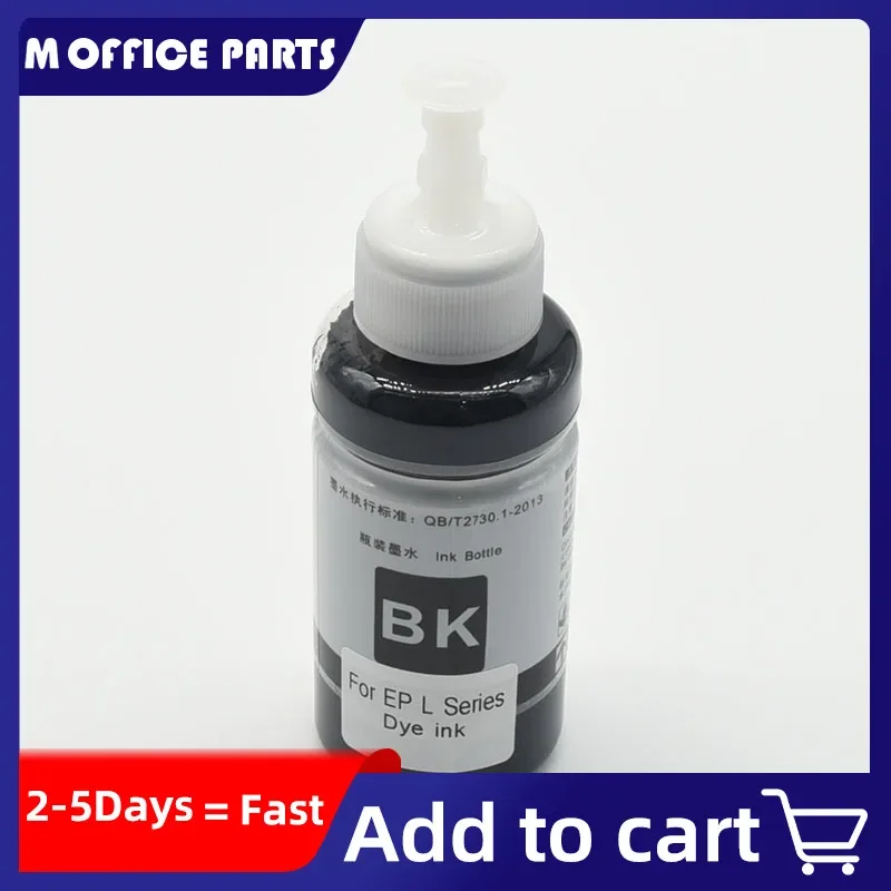 1set Refill Dye Ink for Epson L Series Printer 4 Colors