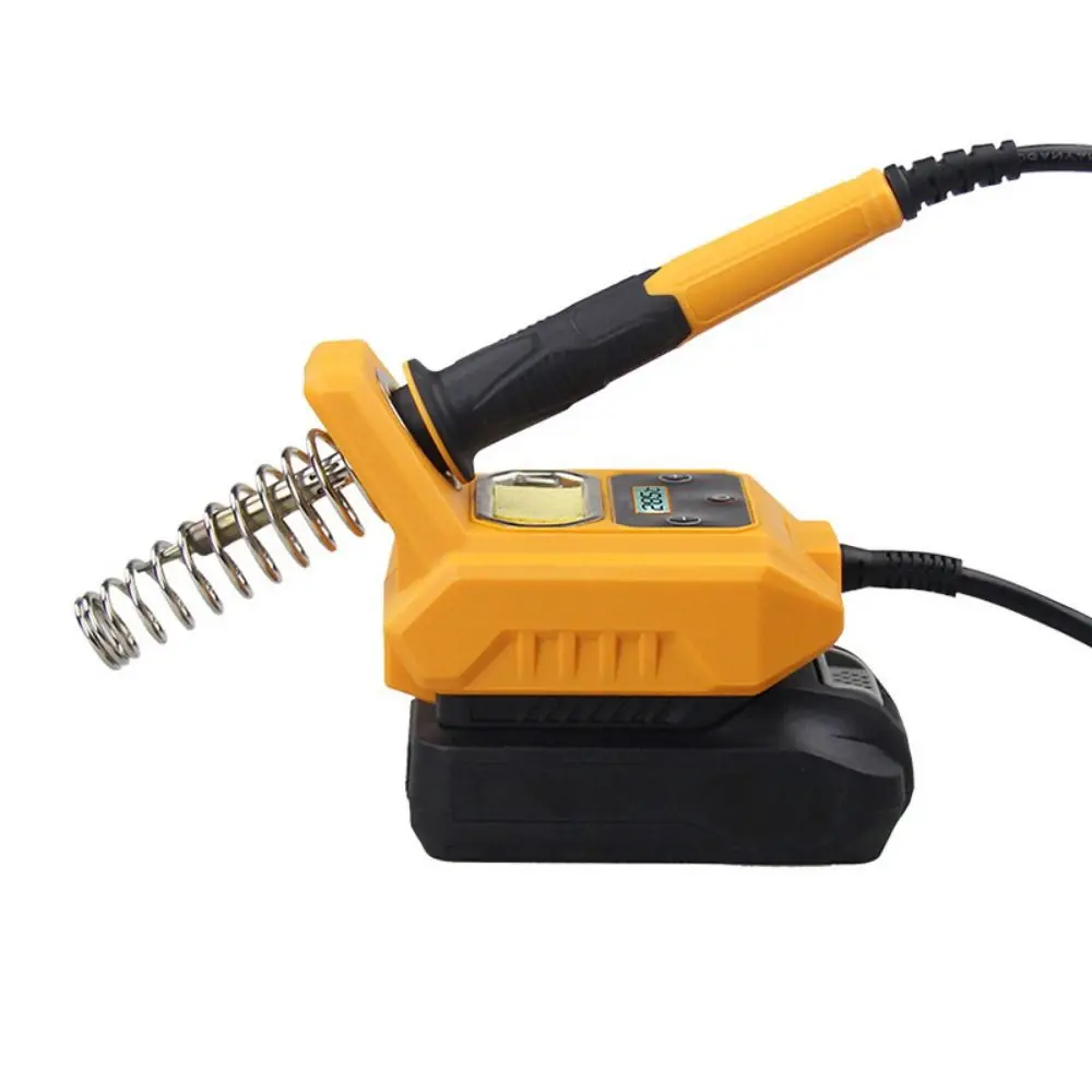 Wireless Soldering Iron Cordless Digital LCD Display Electric Welding Head Battery Auto Sleep Charging Station