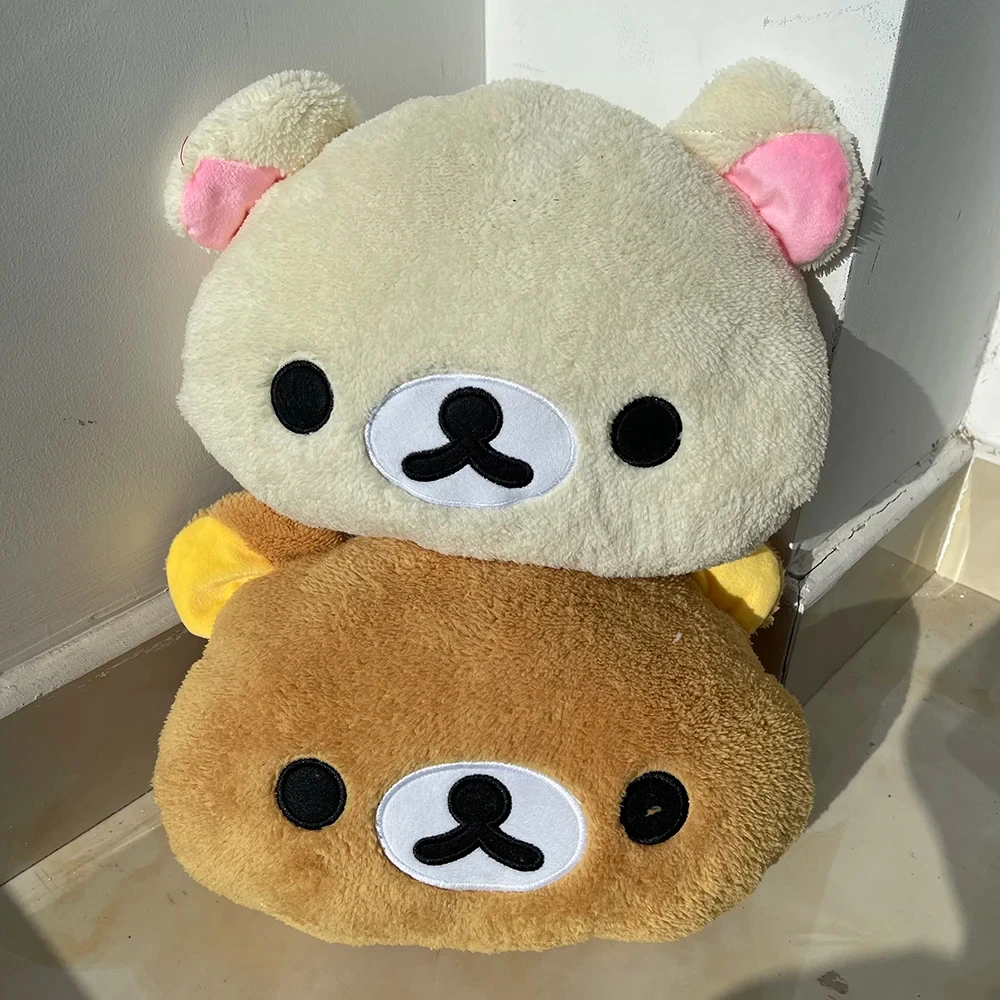 

Rilakkuma плюшевая теплая ручная милая подушка с мультяшным медведем Peluche мягкая игрушка мягкая подушка подарок на день рождения