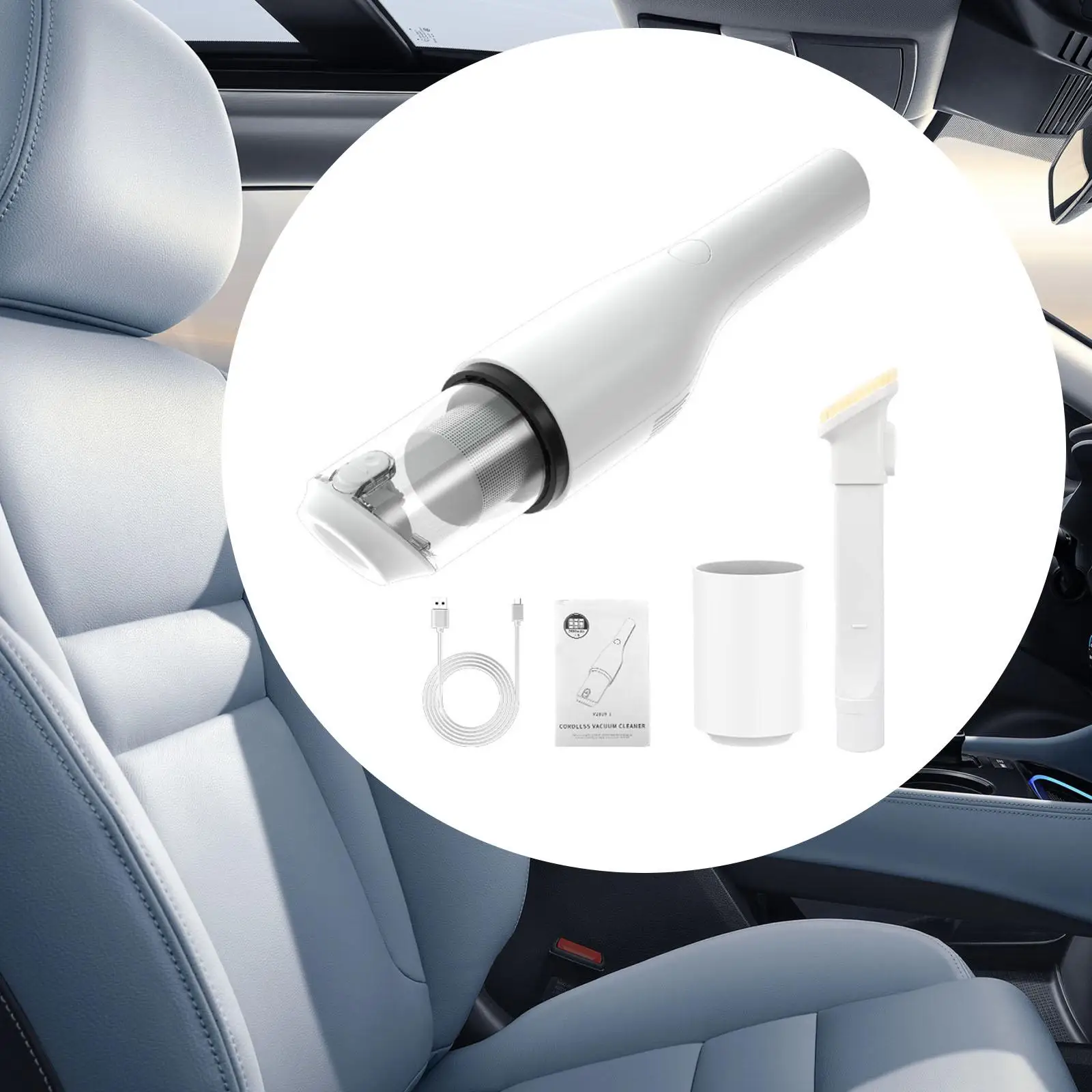 

Handheld Car Vacuum Cleaner for Removing Dust Debris and Hair Vehicle