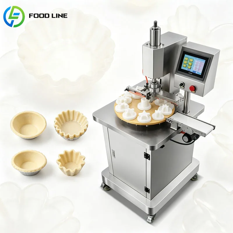 Tart Shell Forming Machine Egg Tart Shell Machine Commercial Automatic Production Equipment Customized