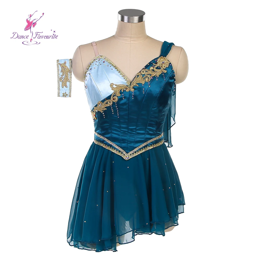 

Ballet Tutu Dance Costumes Talisman Variation Customer size made Dress Teel Color Ballet