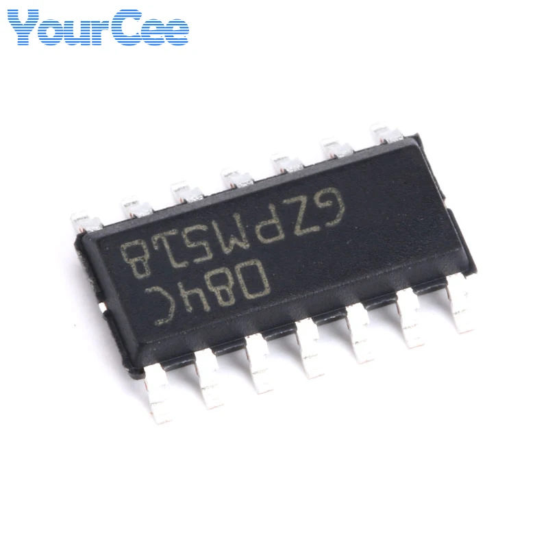 10Pcs/5Pcs TL084CDT TL084 SOIC-14 Chip Operational Amplifier Four Way 4MHZ 16V/uS Chip