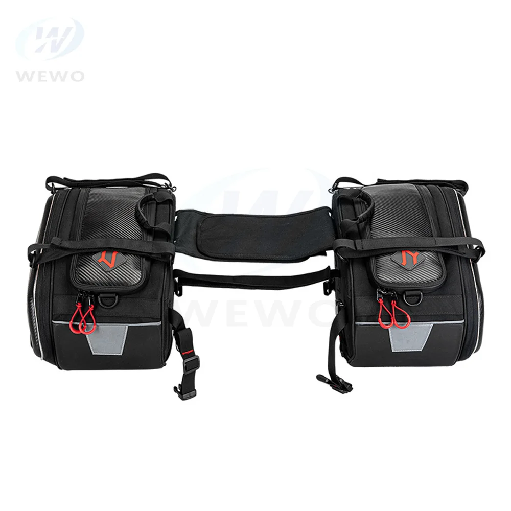 Motorcycle Waterproof Racing Race Moto Helmet Travel Bags Suitcase Saddlebags Riding Side Bag Luggage Helmet Travel Bag Tail Bag