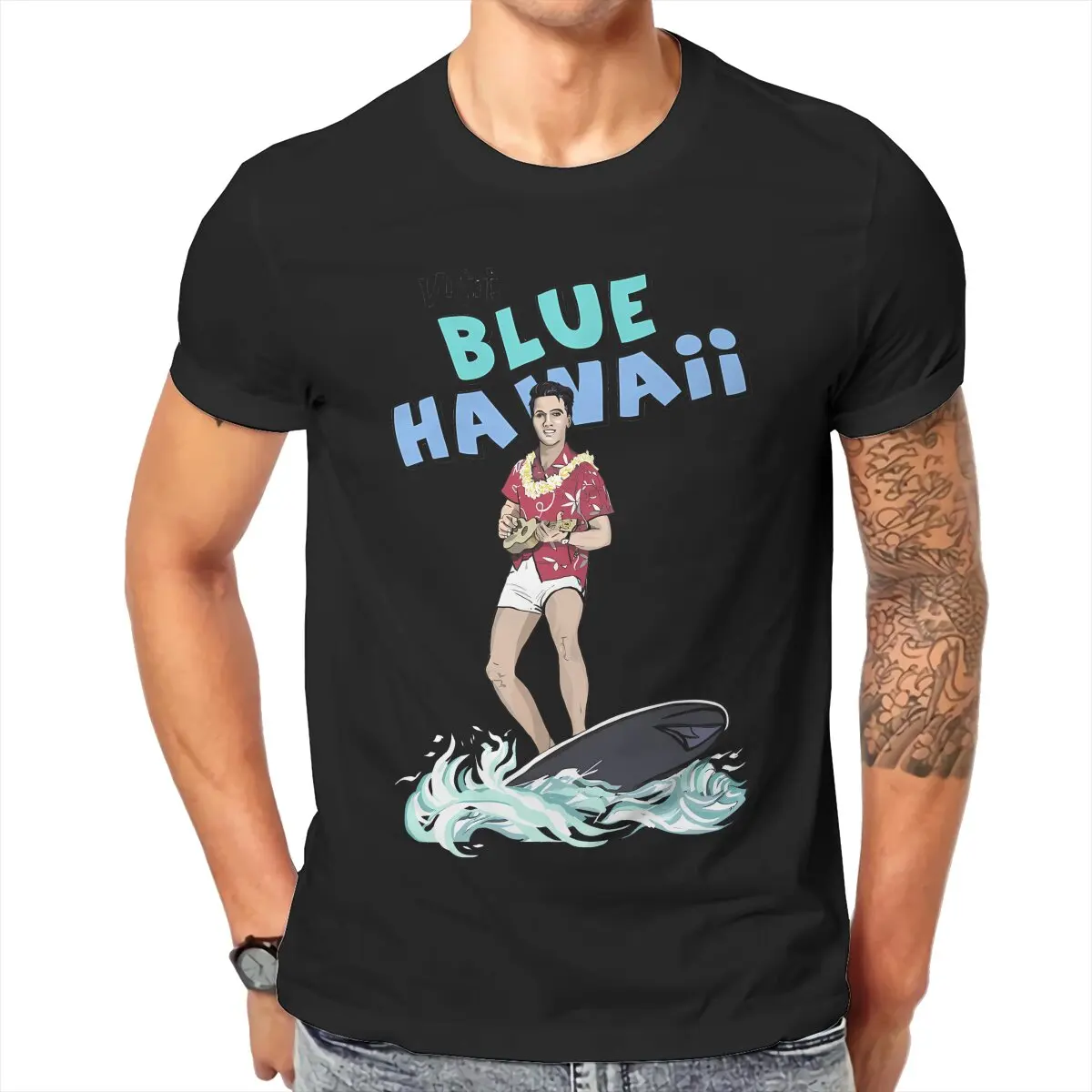 

Elvis Style Style TShirt Surfing Extreme Sports Top Quality Creative Graphic T Shirts Stuff Hot Sale