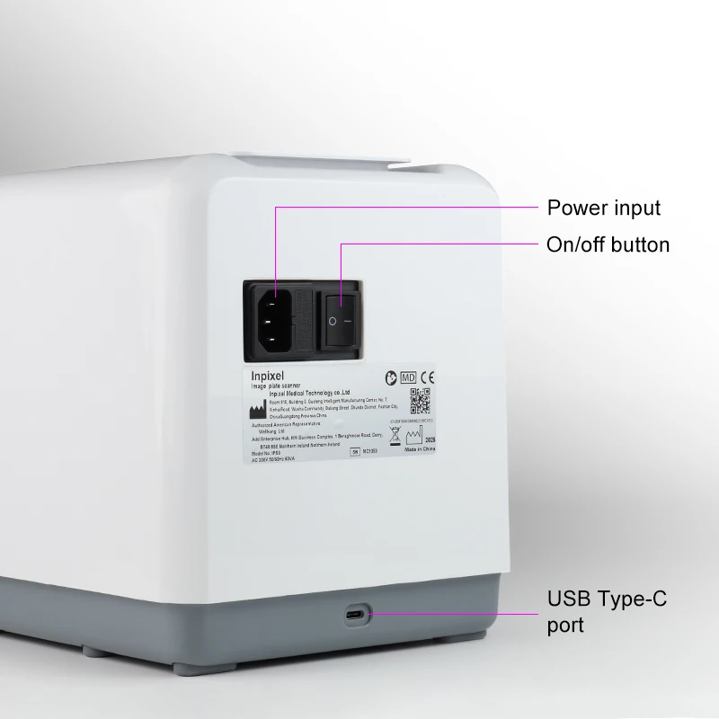 Dental Digital Imaging Scanner PSP Phosphor Plate Scanner with High Definition X-ray Image for Dental Imaging Used