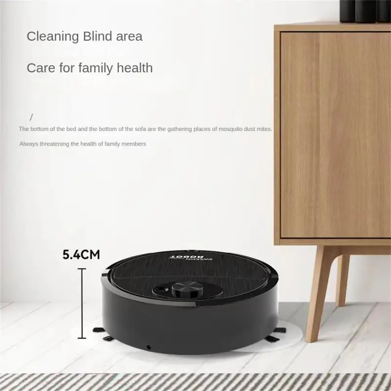 Smart Vacuum Cleaner Sweeping Robot Household Mini Intelligent Usb Charging Dragging Suction All In One Machine Brooms Dustpans