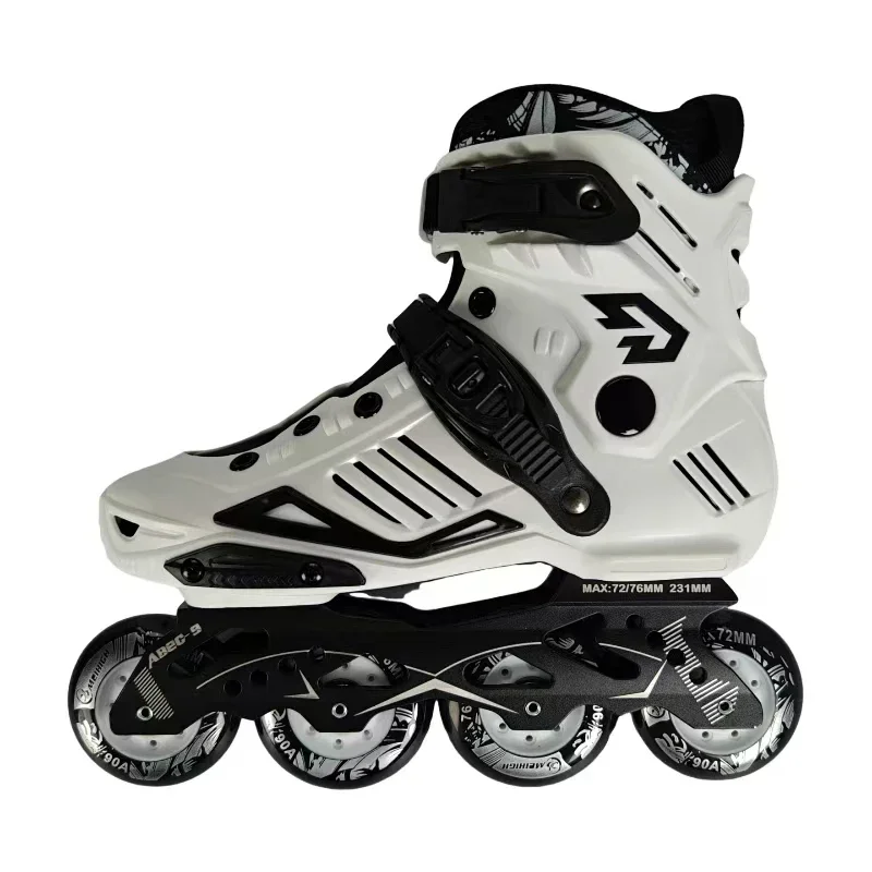Roller Skates Inline Roller Skating Professional Riptide Swirl Freestyle Inline Skating Speed 4 Wheels Adult Roller Skates