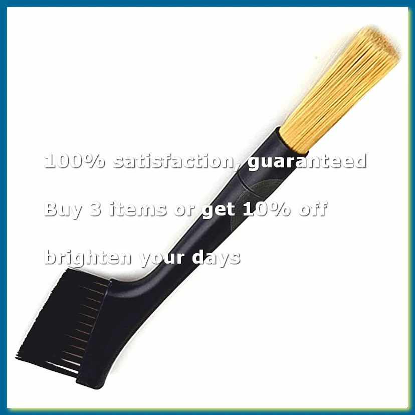 Double Head Coffee Brush Espresso Coffee Grinder Machine Clean Brush Matcha Keyboard Dusting Tool Coffee Powder Brush