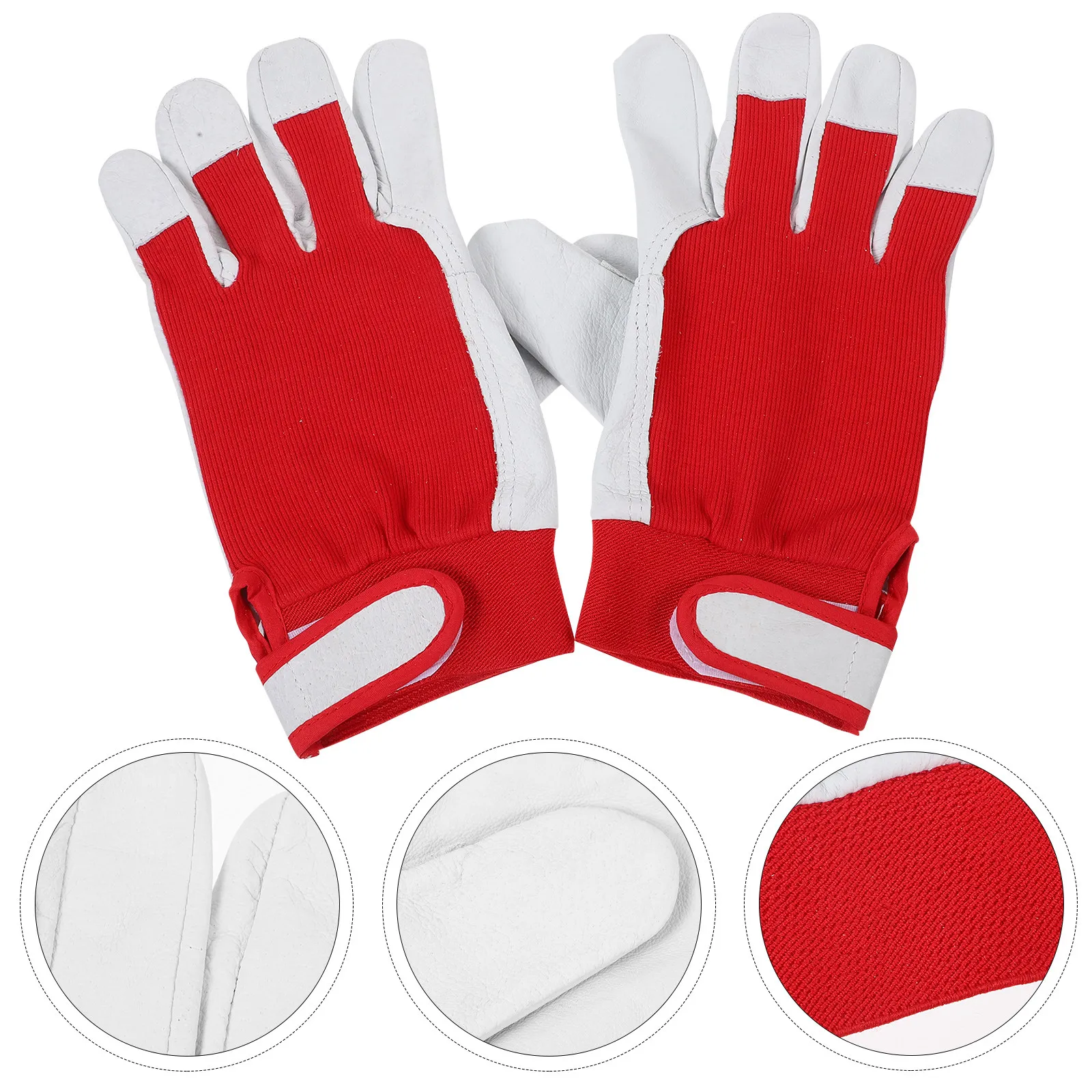 1Pair Reliable Gardening Gloves Heavy Duty Thick Puncture Resistant Arm Protection for Women Men Planting Pruning Weeding Garden