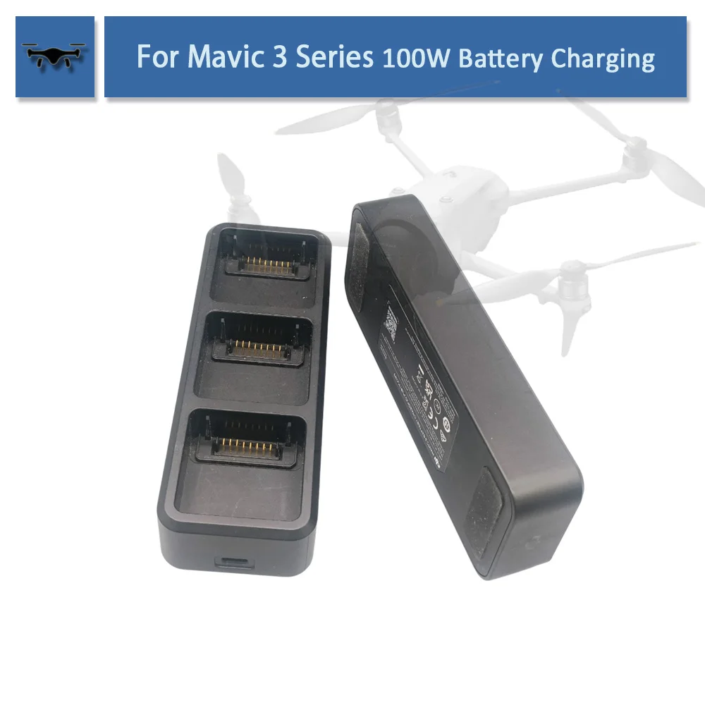 

Зарядный хаб 100 Вт для аккумуляторов Mavic 3/3 Classic/3 Pro/3T: Проверенный, б/у, для быстрой зарядки, замена, ремонт, запчасть