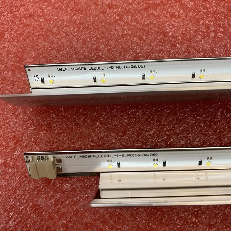 Pasek podświetlenia LED(2) do Samsung UN49K5300AG UE49K5100AU UA49K5300 Louvre 49 160616 R L Diamond BN96-39730A 39731A BN95-03721A