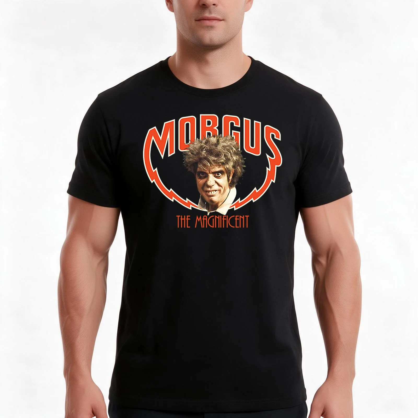 Morgus the Magnificent T-Shirt Summer Casual Cotton Tee Oversized Streetwear Tops Vintage Graphic Print Unisex Men Women