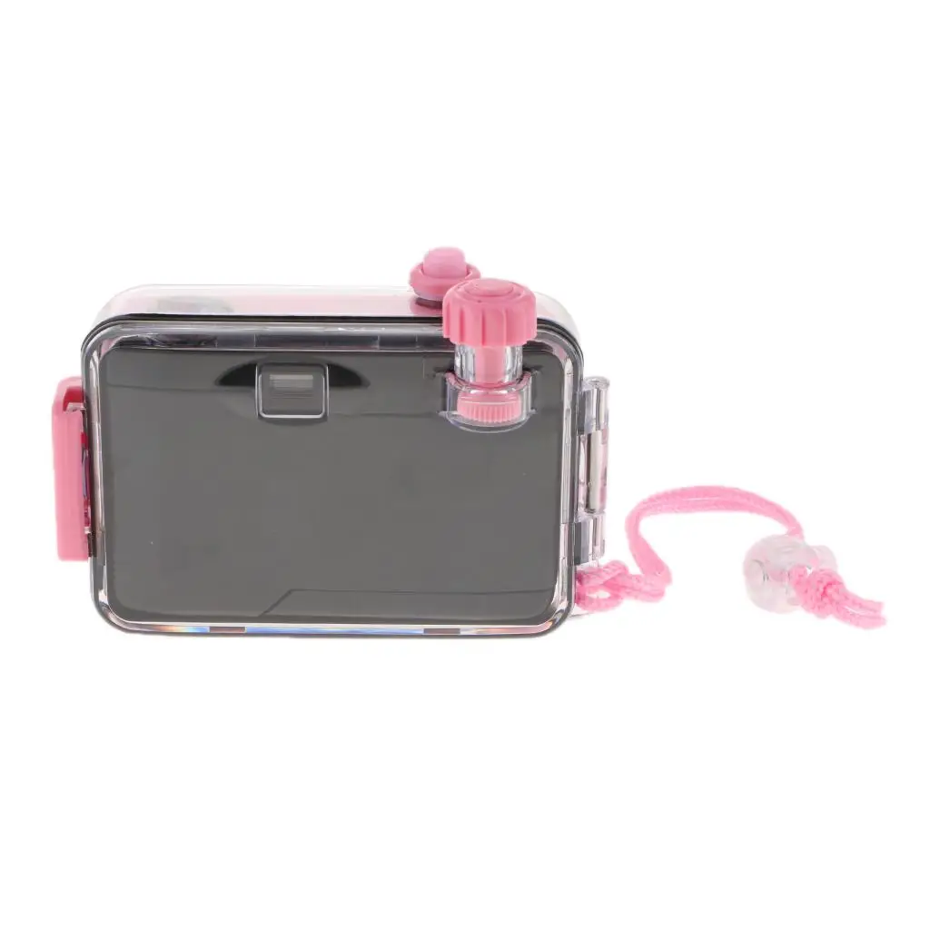 35mm Waterproof Film Camera Compact Pink Lomo Action Camera Film 35mm for Outdoor Adventure