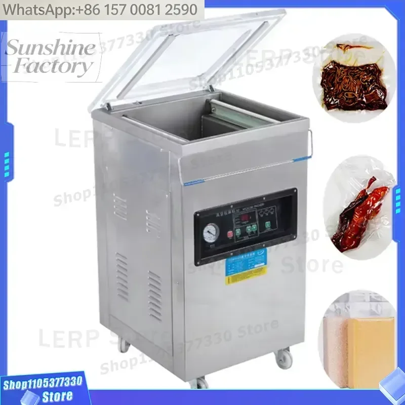 Vacuum Sealer Food Saver Storage Vacuum Sealer Machine/220v/110v Automatic Household Food Vacuum Sealer DZ-400