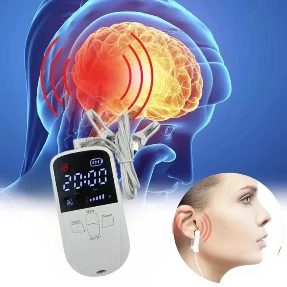 Vagus Nerve Stimulation Device Clip-on Ear Sleep Aid For Insomnia Promote Fast & Deep Sleep Anxiety Stress Relief