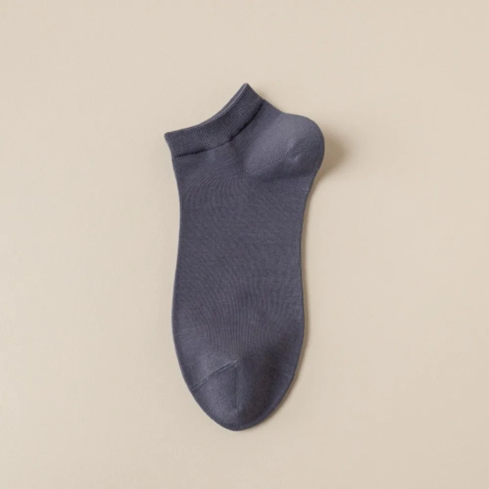 

Новые однотонные короткие носки: дышащие, удобные, хлопковые, тонкие, легкие, носки-невидимки для весны и лета