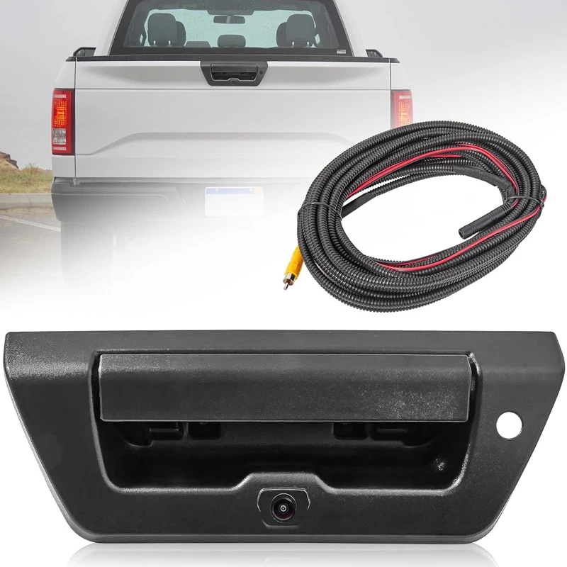 Dedicated Car For Ford Raptor F150 Tailgate Handle Car Mounted High Definition Night Vision Reversing Camera Rearview Waterproof