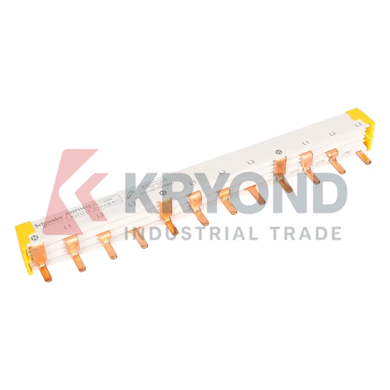 Schneider Acti9 A9HLD612 A9HLP212 A9HLP312 63A Copper Comb Busbar 1P+N, 2P, 3P MCB Circuit Breaker Distribution Panel Connector