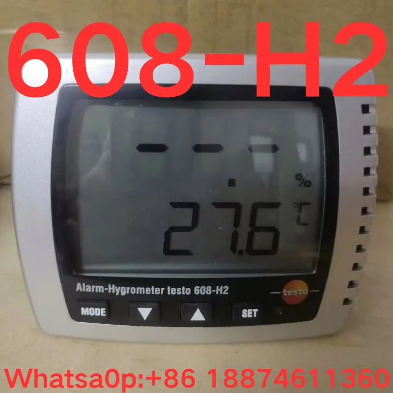 

Second-hand test OK , Temperature and humidity meter 608-H2