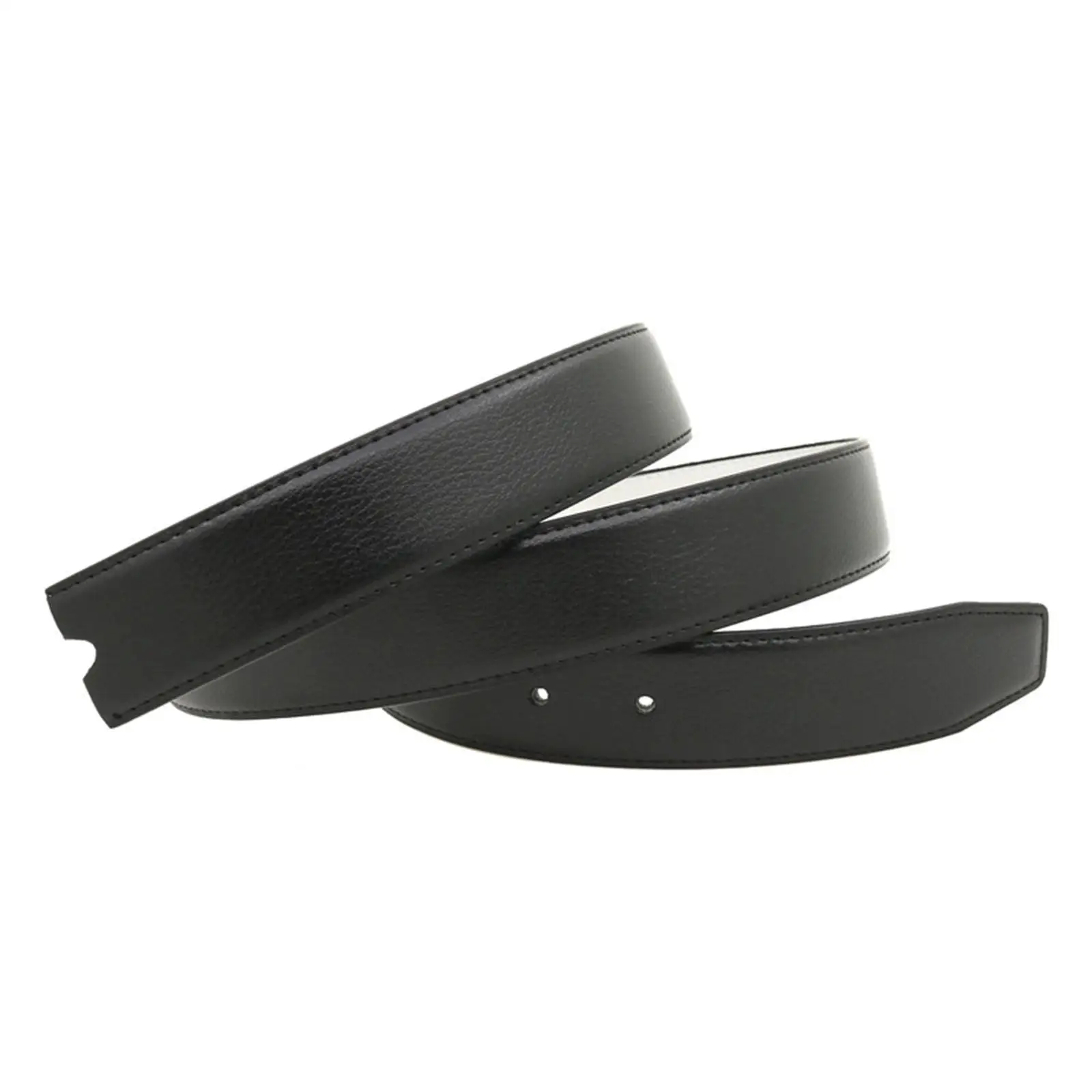 Belt without Buckle Adjustable 125cm Casual Reusable 3.3cm Width Western Belt for Cosplay Dress up Costume Accessory Jeans