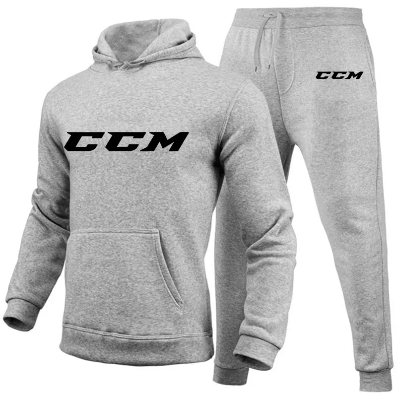 

Men's sportswear, new outdoor jogging fitness hoodie + sweatpants 2 sets, autumn and winter fashion men's clothing, leisure suit