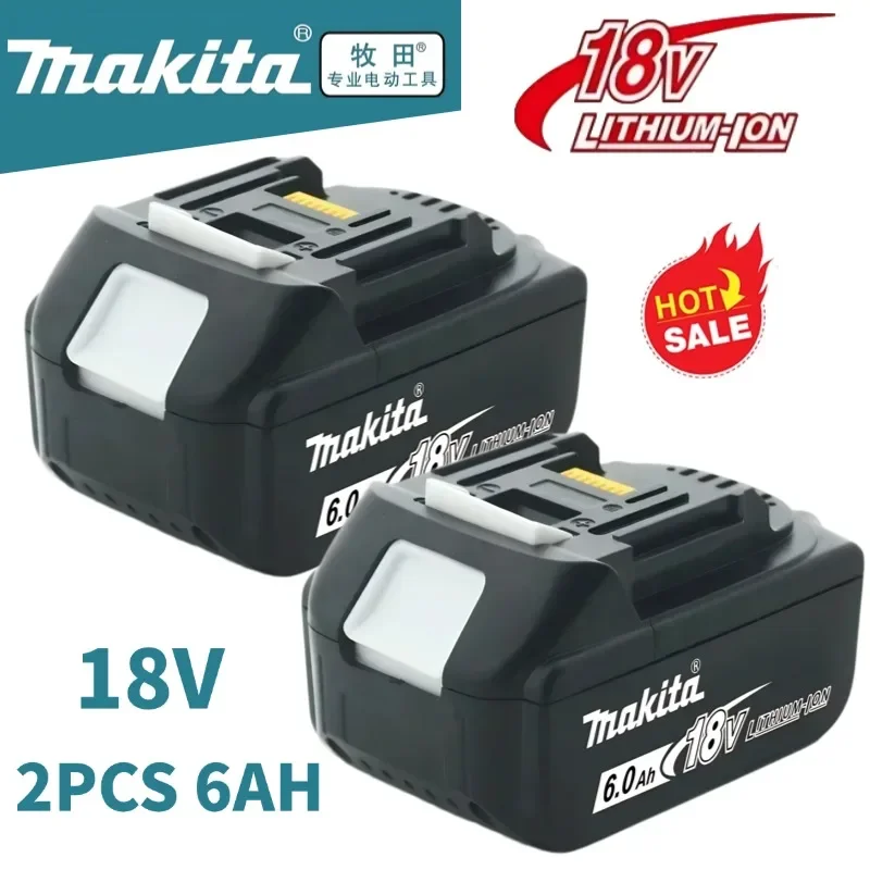 Nuova batteria ricaricabile Makita BL1860 BL1850 18V 6.0Ah LXT agli ioni di litio con indicatore LED, batteria di ricambio per tutti gli utensili elettrici Makita 18V.