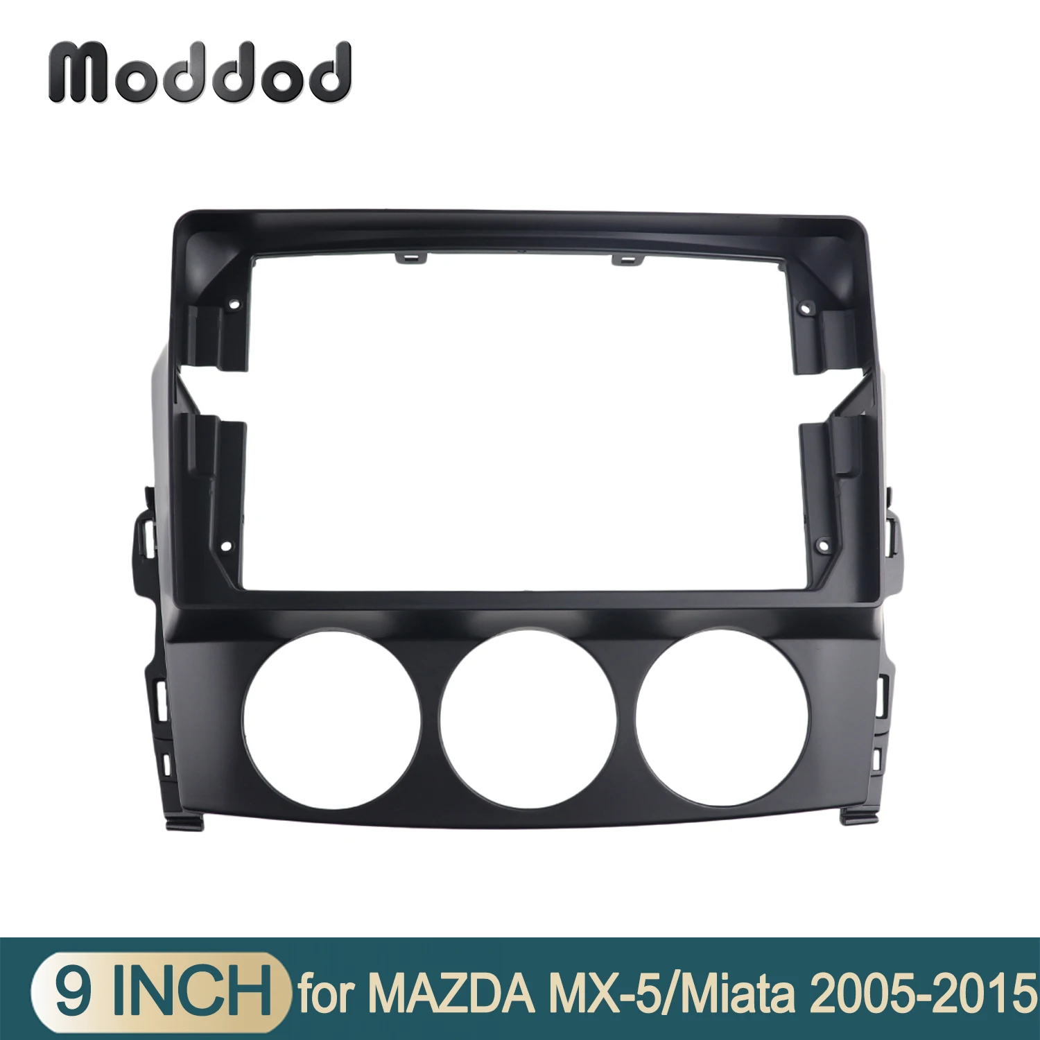 

for MAZDA MX-5 Miata 2005-2015 Car Radio Frame 9 INCH Screen Stereo Panel Android Player Fascia Adapter Cover Face Plate Bezel