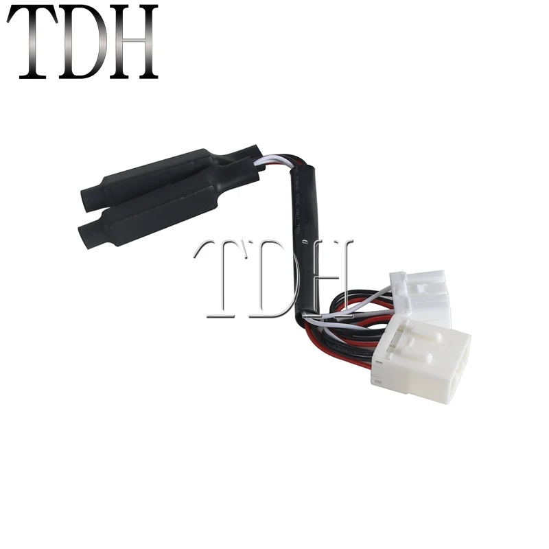 Turn Signal Load Equalizer For Harley Electra Glide Softail Road King Load Resistors 8 Pin Plug-in Blinker Resistor Equalizer