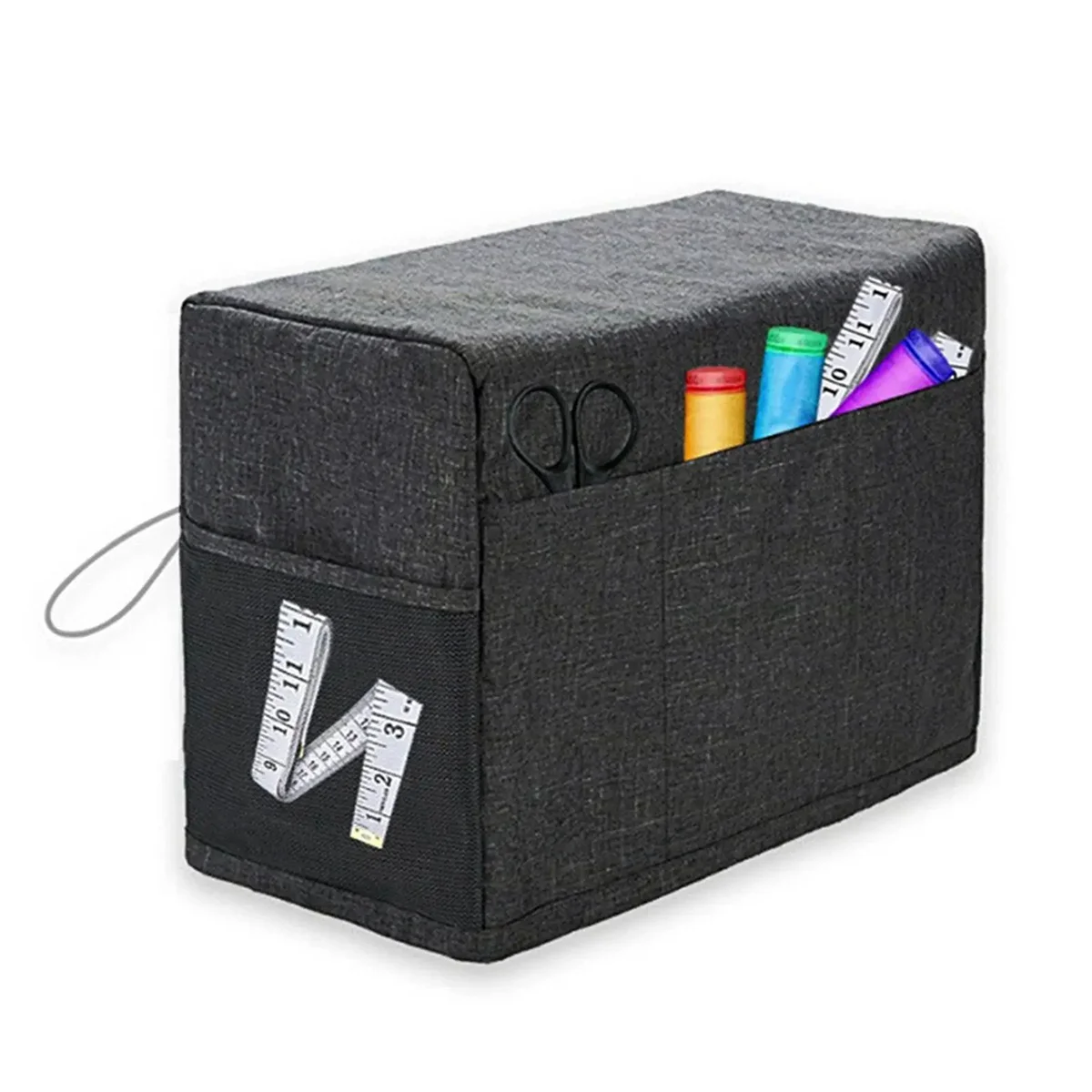 PMPC_Universal Dust Cover for Sewing Machine with Storage Pockets