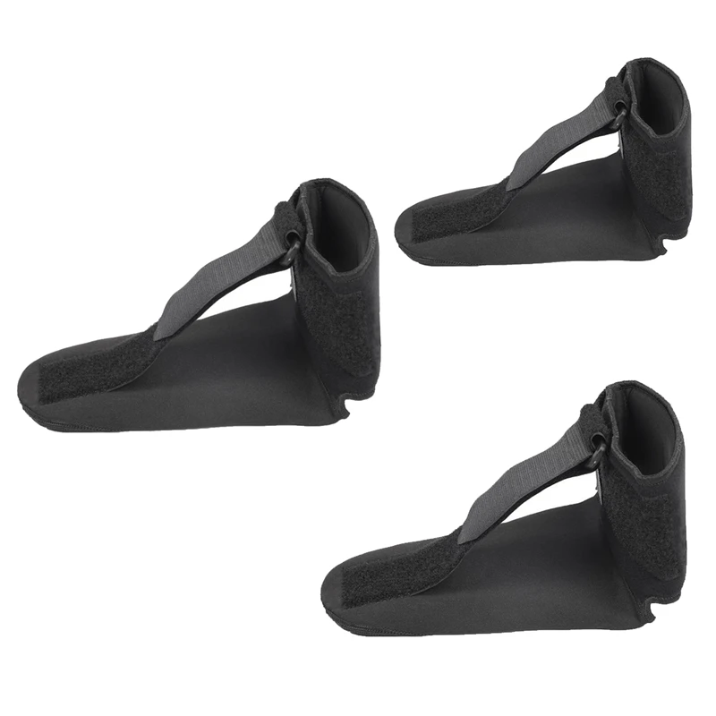 1 יחידה תמיכת גרב ספלינט לטיפול בפלנטר פשיטיס, תמיכת רגל רכה ומתיחה למגף, מידה S