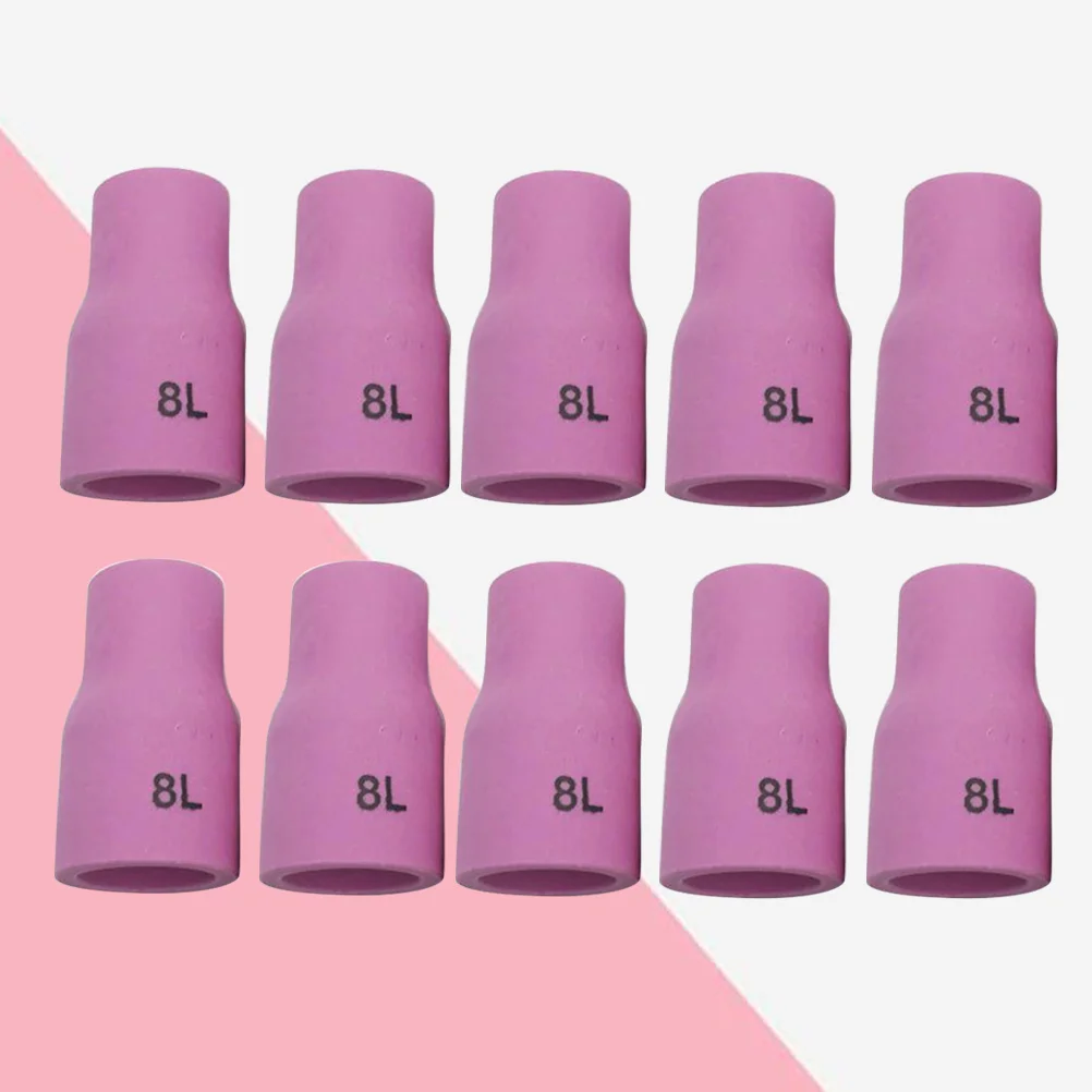 

10Pcs Argon Arc Welding Ceramic Nozzles Lowest Burn-Loss Rate Durable Professional 53n61sl Tig Welding Torch Nozzle