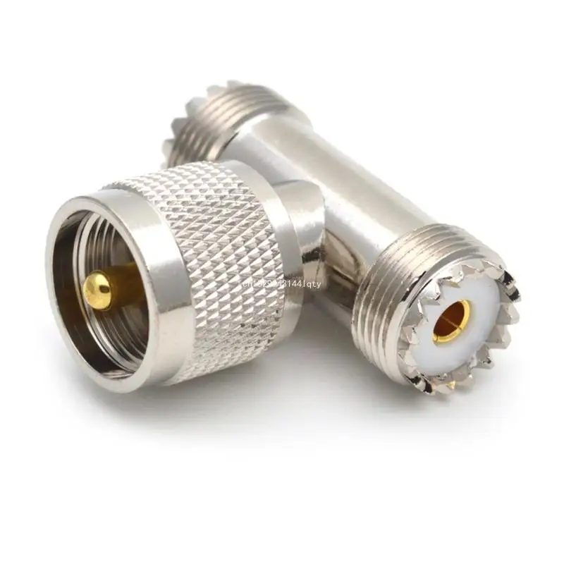 UHF PL259 SO239 Stecker auf 2 Buchse T-Typ 3-Wege-Splitter