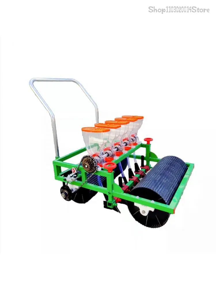 Vegetable seeder Welsh onion celery spinach Chinese cabbage sowing artifact hand push multifunctional rape precision seeder