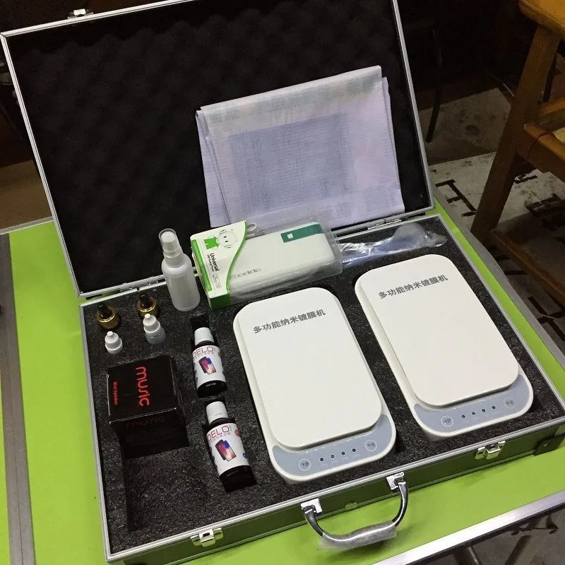 Fully automatic multi-functional liquid film anti-smash mobile phone plating screen guard water Ling