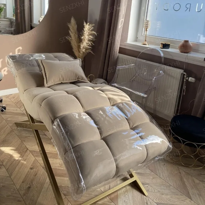 

Новый популярный дизайн, красивая зеленая кровать для наращивания ресниц, современный изогнутый салон, косметическая кровать для ресниц на продажу, фиксированная модель