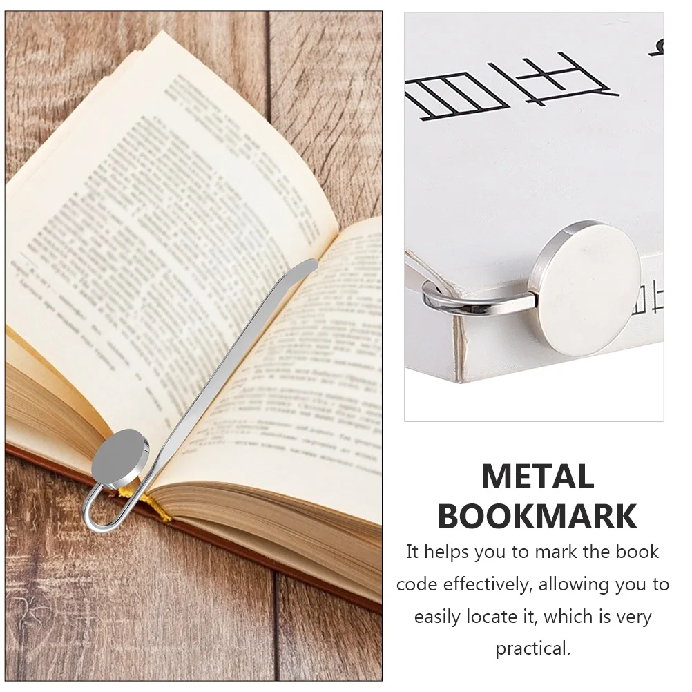 

1pc Creative Swan Neck Metal Bookmark Vintage Alloy Elegant Book Marker for Students Readers Writers Graduates Gift