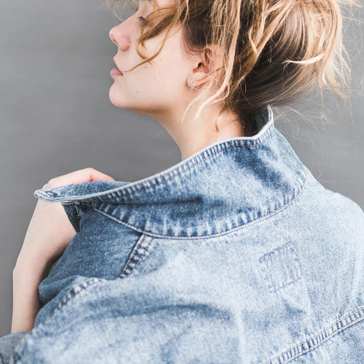 

Clip Ear Studs Simple Metal Non-Piercing For Women Fashion Jewelry Gift Girlfriend Mom Party Wedding Daily Wear Ear