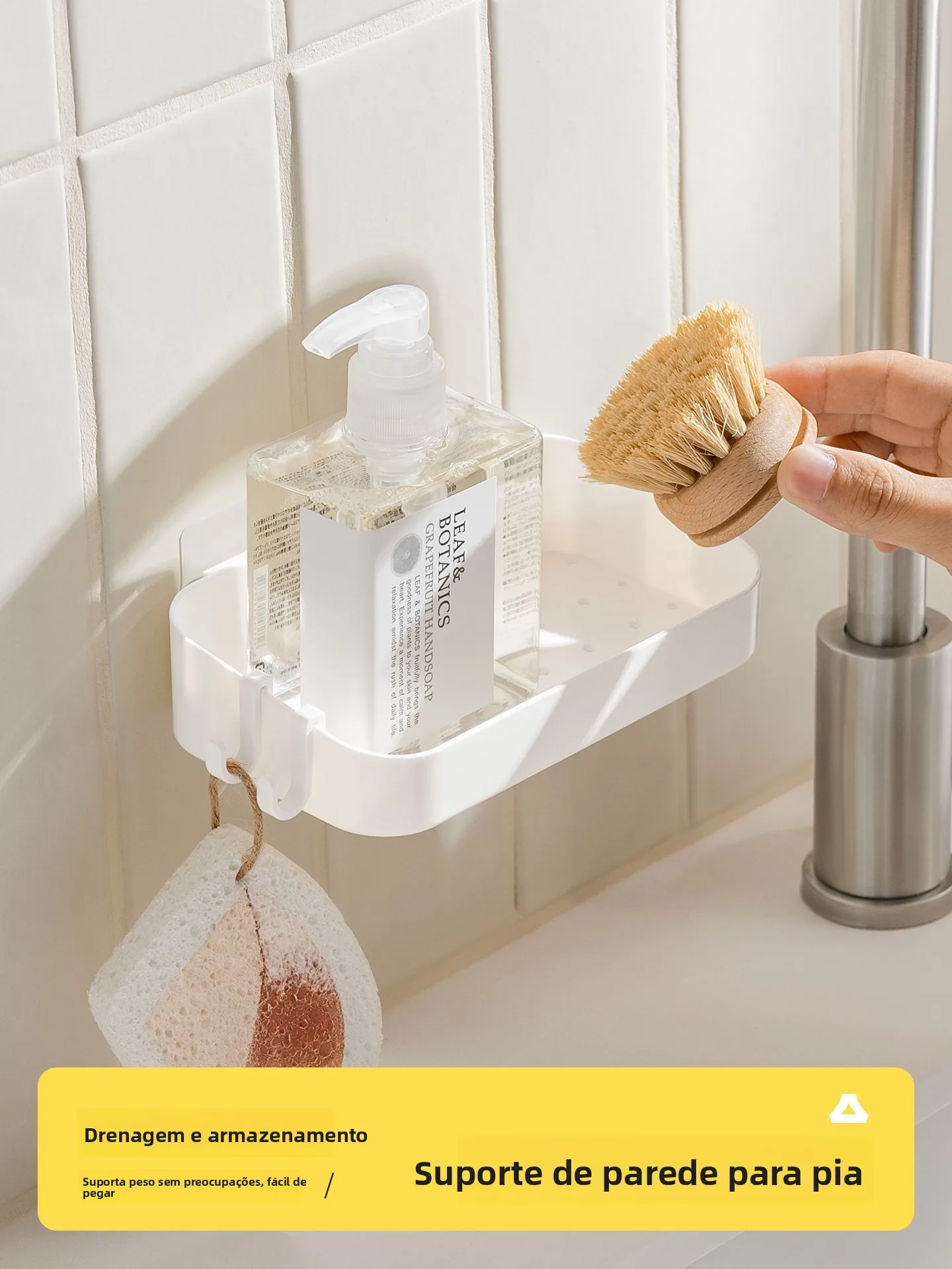 portaoggetti-da-parete-per-cucina-con-ripiano-per-scolare-gli-oggetti-supporto-multifunzionale-per-lavello-organizer-per-piccoli-accessori-forma-a-l-materiale-abs